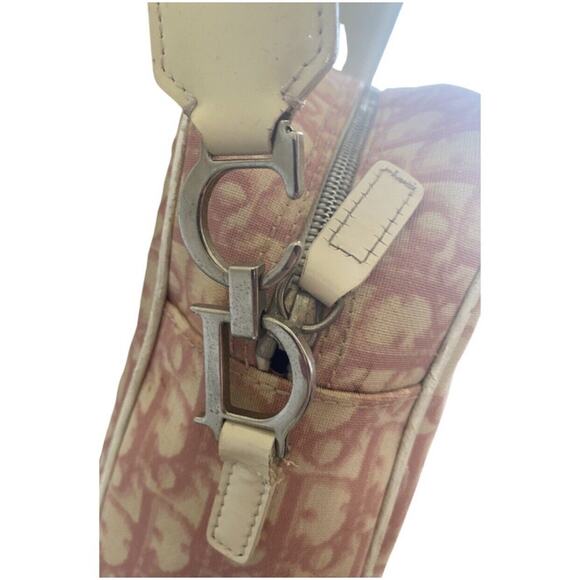 Dior Vintage Y2K Pink Trotter Crossbody Authentic - Picture 9 of 13